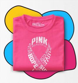 img 2 attached to Shop4Ever Breast Montage Toddler T Shirt Apparel & Accessories Baby Girls