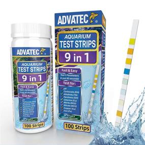 img 4 attached to 🔬 9 in 1 Aquarium Test Strips: Lab-Grade Results for Fresh & Saltwater Aquariums (100 Count)