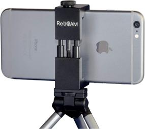 img 2 attached to RetiCAM Smartphone Tripod Mount: All-in-One Universal Metal Adapter with Standard and XL Mounting Kits