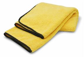 img 2 attached to Carrand 40059AS Microfiber MAX Supreme Deep Pile Fiber Drying Towel - Optimal 5.5 sq ft for Superior Drying Performance