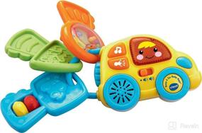 img 4 attached to 🔑 Multicolor VTech Beep and Go Baby Keys: Boost Your Little One's Development