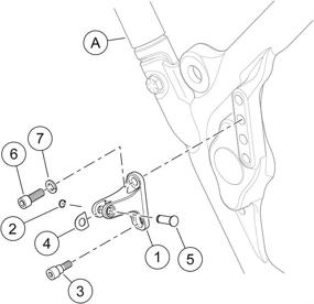 img 2 attached to FOVPLUE Motorcycle Parts: Passenger Mini Footboard Mount Kit for Harley Davidson Touring Models 1993-2022 - Road King FLHR, Road Glide FLTRX, Street Glide FLHX, Electra Glide FLHT