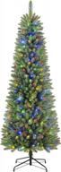 6ft prelit christmas tree with 240 lights - perfect for home, office & party decorations! логотип