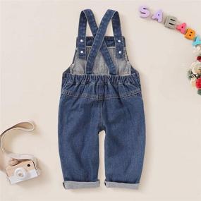 img 1 attached to Newborn Clothes Toddler Jumpsuit Overalls Girls' Clothing : Jumpsuits & Rompers