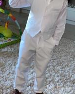 img 1 attached to Royal Blue Slim Fit 5 Piece Suit Set For Boys By YuanLu review by Justin Anderson