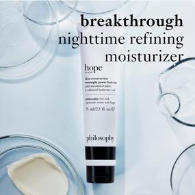 img 2 attached to Revitalize Your Skin Overnight With Philosophy Hope In A Jar Power Hydrator