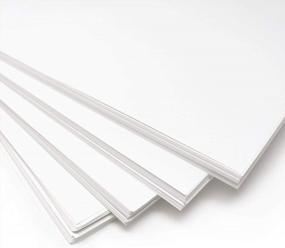 img 1 attached to Artway Studio White Cardstock - 300Gsm (110Lbs / 375 Micron) - A3 Size (11.7 X 16.5 Inches) - Pack Of 100 Sheets