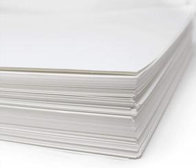img 3 attached to Artway Studio White Cardstock - 300Gsm (110Lbs / 375 Micron) - A3 Size (11.7 X 16.5 Inches) - Pack Of 100 Sheets