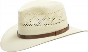 img 4 attached to ULTRAFINO Havana Fedora Vented Panama Outback Straw Hat
