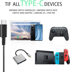 img 2 attached to Power Up Your Nintendo Switch And Switch Lite With Our 5FT Type C Charger And 15V2.6A Power Adapter - Supports TV Dock Mode!