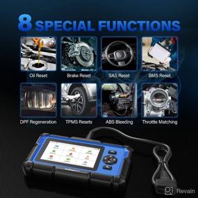 img 3 attached to TOPDON AD600S OBD2 Scanner Scan Tool with Phone Holder - Diagnostic Code Reader with AT/ENG/ABS/SRS Capabilities, 8 Reset Services, Upgraded Version of AD600 - Free Upgrade Included, Oil/BMS/SAS/EPB/DPF/TPMS/Throttle