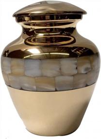 img 3 attached to Funeral Cremation URN For PET Memorial Ashes