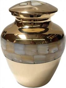 img 1 attached to Funeral Cremation URN For PET Memorial Ashes
