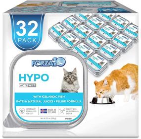 img 4 attached to 🐈 Forza10 Wet Hypoallergenic Cat Food: Fish Flavor Canned Wet Cat Food for Adult Cats with Allergies and Skin & Coat Issues - 32 Pack Case of 3.5 Ounce Each