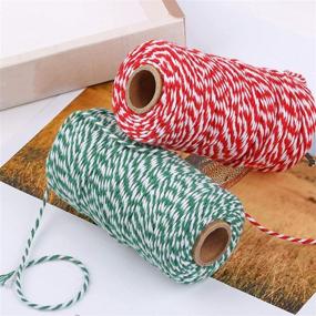 img 1 attached to UNIQUEED Christmas Cotton Holiday Wrapping Exterior Accessories