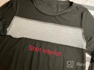 img 1 attached to Women'S Summer Tops: JomeDesign Short Sleeve Color Block Tees - Loose Fit & Comfortable! review by Mark Caperton