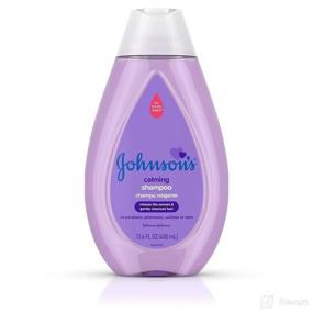 img 4 attached to 👶 Johnson's Baby Shampoo Calming 13.6oz (400ml) - Gentle & Soothing Formula for Babies