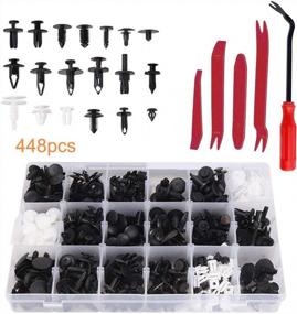 img 3 attached to 415 Pcs Car Push Rivet Pins With Free Tools And Storage Box