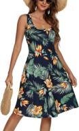 fensace hawaiian summer sundress floral 81 women's clothing in swimsuits & cover ups logo