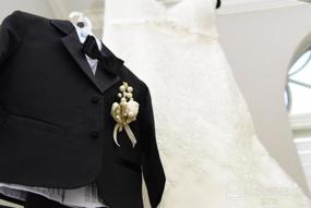 img 5 attached to 👞 Little Tuxedo White Boys' Clothing by Joey Couture