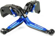 🏍️ high quality foldable extendable brake clutch levers cnc for suzuki gsxr1000 gsxr 1000 2005 2006, gsxr600 gsxr750 2006-2010 логотип