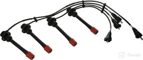 img 1 attached to Improved Silicone Spark Plug Wire Set by Standard Motor Products - 55901, 8mm/7mm