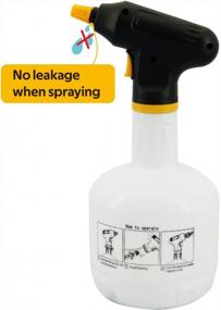 img 2 attached to Centurion 1575 Quart Battery Sprayer Portable Water Mister Spray Bottle For Garden & Outdoor, One-Touch Spraying Without Pumping, In-Tank Filter, Unique Design Can Be Used With 360 Degree Rotation
