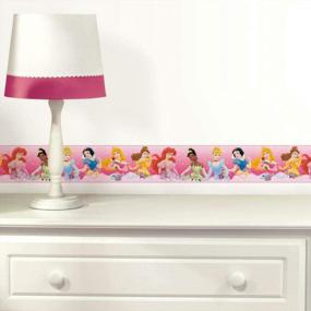 img 4 attached to Disney Princess Dream From The Heart Peel And Stick Wallpaper Border By RoomMates - Perfect For Themed Rooms