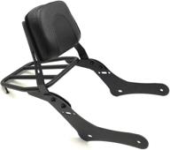 detachable sissy bar backrest pad rear luggage rack & passenger seat - honda cmx 300/500 rebel cmx300 cmx500 (2017-2021) логотип