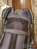 img 1 attached to Ultimate Outdoor Adventure Companion - 60L Waterproof Hiking Backpack With Rain Cover And Travel Daypack For Climbing, Camping, And Touring review by Salvador Taisacan
