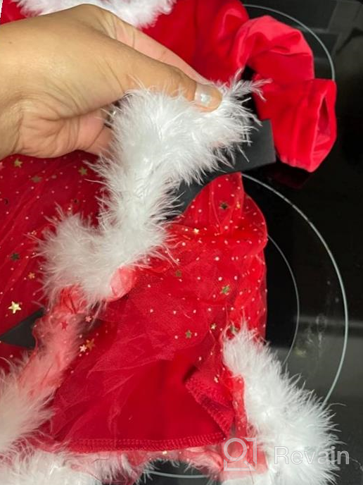 img 1 attached to 👑 Adorable Toddler Christmas Princess Sleeve Headband: Girls' Festive Dresses for a Magical Holiday Look review by Josh Culotta