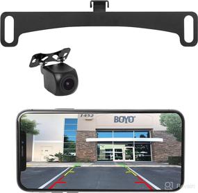img 4 attached to BOYO VTX400W - Wireless Wi-Fi Universal Backup Camera with Smartphone Support (iOS and Android Compatible)