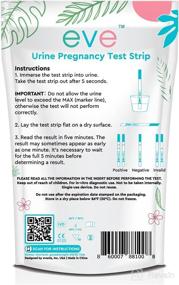 img 3 attached to 🤰 Eve Pregnancy Test Strips - Quick &amp; Highly Accurate Results, 10 Count