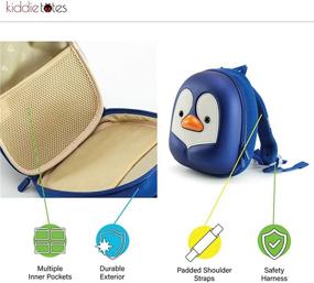 img 2 attached to Kiddietotes Hardshell Backpack Toddlers Children Backpacks ~ Kids' Backpacks