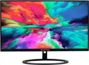 img 4 attached to Sceptre 27-inch DisplayPort Monitor E275W-QPT - 2560x1440P, Flicker-Free, Adaptive Sync, Built-In Speakers, Tilt Adjustment