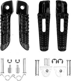 img 4 attached to Motorcycle Rear Foot Pegs 2005 2020