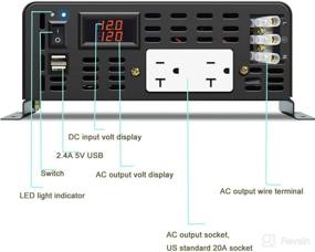 img 1 attached to Reliable Inverter 3000Watt Hardwire Terminal