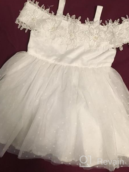 img 1 attached to 👗 Girls' Clothing for Toddler Christmas Wedding Birthday Dresses review by Victor Ahmed