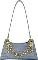 ayliss crocodile shoulder handbag classic women's handbags & wallets via totes logo