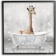 stupell industries giraffe animal kimberly nursery logo