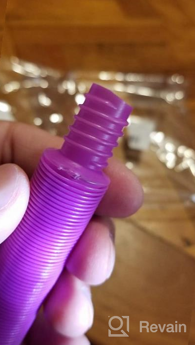 img 1 attached to 7 Pack SCIONE Mini Pop Fidget Tubes - Fun Toys For Kids & Adults To Relieve Stress & Anxiety! review by Michael Heidelberg