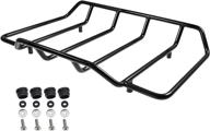 🏍️ benlari black tour pack luggage rack: a perfect motorcycle trunk rail rack for all harley touring models (1984-2022) logo