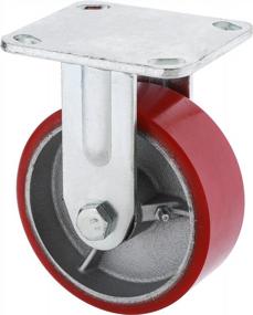img 1 attached to Grizzly G8165 5-Inch Heavy-Duty Fixed Caster