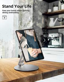 img 1 attached to 🔁 Stouchi 360°Tablet: The Ultimate Adjustable Surface Tablet Solution