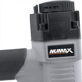 img 1 attached to NuMax SFN50 Pneumatic 16 Gauge 2" Straight Finish Nailer - Professional Grade Power Tool For Woodworking Projects.