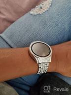 картинка 1 прикреплена к отзыву Чехол Surace Galaxy Watch Active 2 44 мм, блестящий защитный каркас, совместимый с Samsung Galaxy Watch Active 2 (3 штуки, розовое золото / розовое золото / прозрачный) - 44 мм. от Mitch Emmel