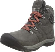 keen women's kaci 3 winter mid height waterproof insulated snow boots - keep your feet warm & dry in cold weather logo