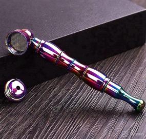 img 3 attached to Alloy Straws Fashion Style Travel Rainbow