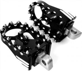 img 2 attached to Harley Touring Sportster Dyna XL Softail Custom Chopper Foot Pegs - Deep Rotating Footpegs