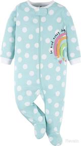 img 3 attached to Adorable and Comfortable: Gerber Baby Girls' 2-Pack Sleep 'N Play for Restful Nights